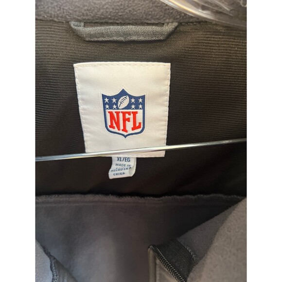 NFL Seattle Seahawks Softshell JacketGrey Size XL - Picture 4 of 7